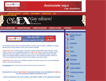 Tablet Screenshot of exgay.speeddatesclub.com